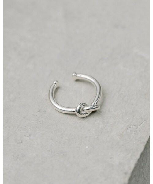 Scat(スキャット)の「"Knot" ring (SILVER)(リング・レディース・シルバー・S (7〜11号程度) M (11〜15号程度) L (15〜19号程度)」の7枚目の写真