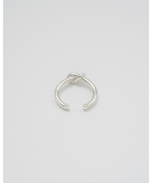 Scat(スキャット)の「"Knot" ring (SILVER)(リング・レディース・シルバー・S (7〜11号程度) M (11〜15号程度) L (15〜19号程度)」の5枚目の写真