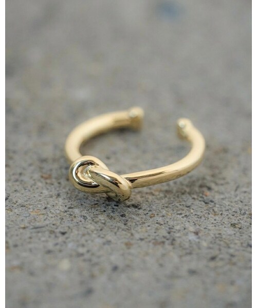 Scat(スキャット)の「"Knot" ring (GOLD)(リング・レディース・ゴールド・S (7〜11号程度) M (11〜15号程度) L (15〜19号程度))」の7枚目の写真
