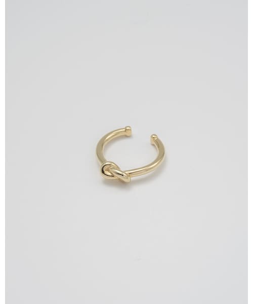 Scat(スキャット)の「"Knot" ring (GOLD)(リング・レディース・ゴールド・S (7〜11号程度) M (11〜15号程度) L (15〜19号程度))」の3枚目の写真