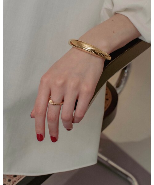 Scat(スキャット)の「"Knot" ring (GOLD)(リング・レディース・ゴールド・S (7〜11号程度) M (11〜15号程度) L (15〜19号程度))」の5枚目の写真