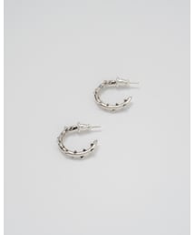 Scat | "Rose" hoop pierce(両耳用)(ピアス(両耳用))