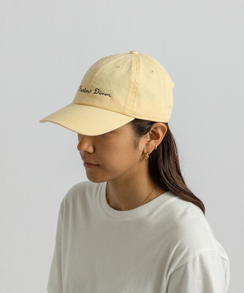 Saturdays NYC（サタデーズ ニューヨークシティ ）の「Harlow x Saturdays NYC Diners Cap（キャップ・レディース・オフホワイト/ダークブラウン/サックス/ピンク・F）」の19枚目の写真