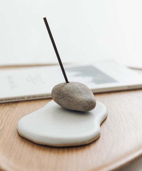 URBAN RESEARCH DOORS（アーバンリサーチドアーズ）の「noun　Clay Incense holder（インテリア雑貨・メンズ・アイボリー/グレー・-）」の17枚目の写真