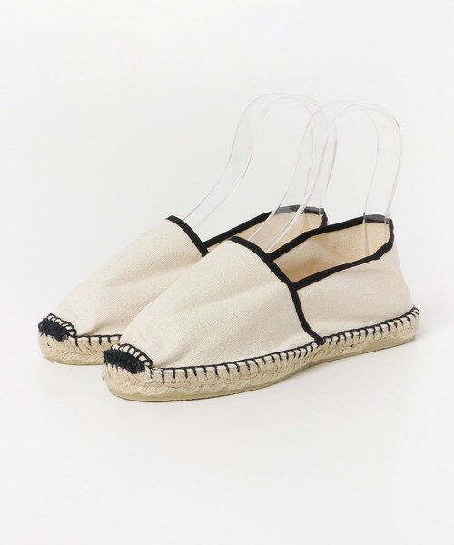URBAN RESEARCH DOORS(アーバンリサーチドアーズ)の「SOIL ESPADRILLES SLIP-ON∴(スリッポン・レディース・BLACK/ECRU・37/38/39)」の4枚目の写真