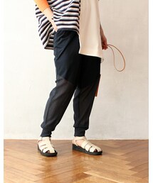 L'Ancre | L'Ancre (アンカー)シアートラックリブパンツ(スウェットパンツ)