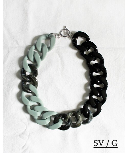 L'Ancre（アンカー）の「L'Ancre (アンカー）チェーンネックレス（ネックレス・レディース・ゴールド/シルバー・Free）」の4枚目の写真