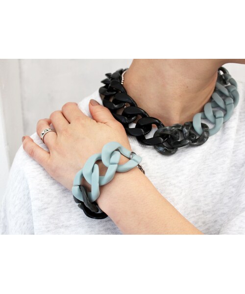 L'Ancre（アンカー）の「L'Ancre (アンカー）チェーンネックレス（ネックレス・レディース・ゴールド/シルバー・Free）」の5枚目の写真