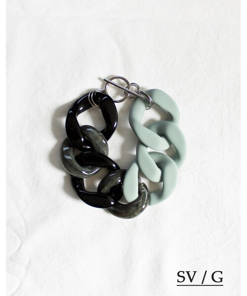 L'Ancre（アンカー）の「L'Ancre (アンカー）チェーンブレスレット（ブレスレット・レディース・ゴールド/シルバー・Free）」の4枚目の写真