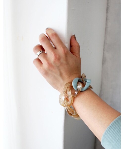 L'Ancre（アンカー）の「L'Ancre (アンカー）チェーンブレスレット（ブレスレット・レディース・ゴールド/シルバー・Free）」の3枚目の写真