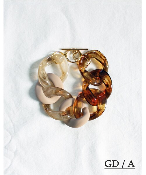 L'Ancre（アンカー）の「L'Ancre (アンカー）チェーンブレスレット（ブレスレット・レディース・ゴールド/シルバー・Free）」の6枚目の写真