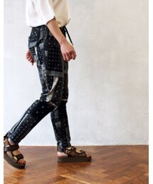 L'Ancre | L'Ancre (アンカー）バンダナラフパンツ(その他パンツ)