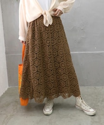 Sheson | ジャガードレーススカート(スカート)