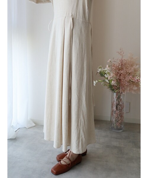 neam（ニーム）の「DRAPED DRESS（ワンピース・レディース・ベージュ・free）」の11枚目の写真