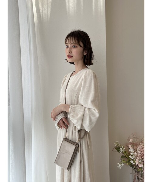 neam(ニーム)の「ORIGINAL NUAGE POCHETTE(ショルダーバッグ・レディース・ベージュ/ブルー/ピンク・free)」の4枚目の写真
