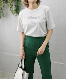 Whimsy刺繍ロゴTee