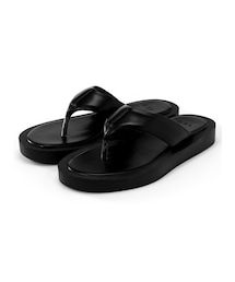 GRL | 厚底フラットトングサンダル(サンダル)