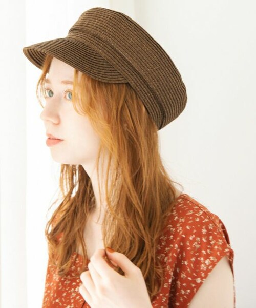 Crisp（クリスプ）の「ウォッシャブルキャスケット[c3wg3000]（キャスケット・レディース・ブラック/ブラウン・FREE）」の2枚目の写真