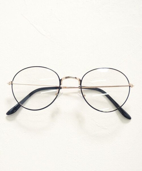 Crisp（クリスプ）の「メタルフレームグラス[c3sd3011b]（メガネ・レディース・ベージュ/ブラック/ブラウン・FREE）」の4枚目の写真