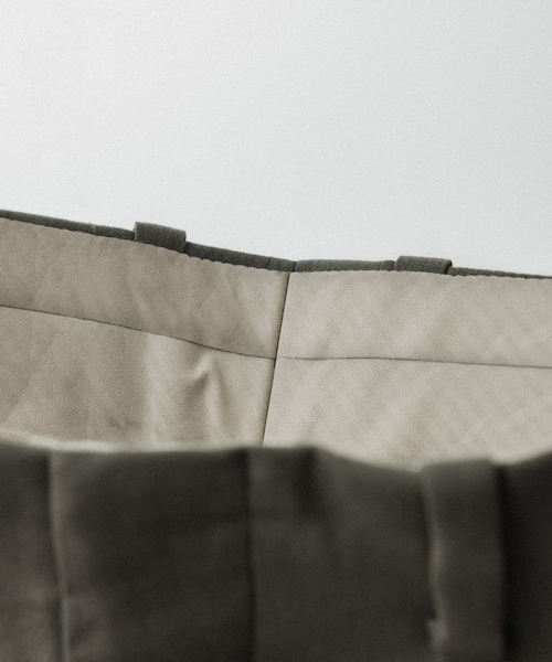 LIDNM（リドム）の「VSICOSE STRAIGHT SLACKS（スラックス・メンズ・グリーン・S/M/L）」の12枚目の写真