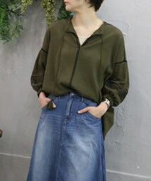 Sheson | タッセル刺繍ブラウス(シャツ/ブラウス)