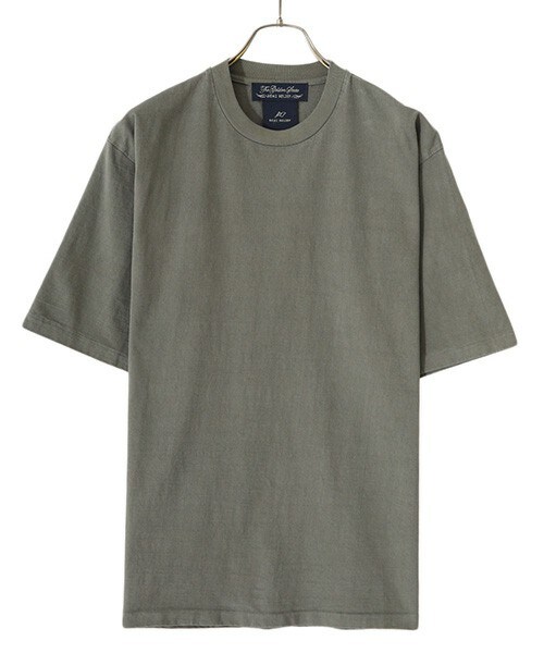 REMI RELIEF NAVY LABEL（レミレリーフネイビーレーベル）の「16天竺TEE (無地)（Tシャツ/カットソー・メンズ・その他/ホワイト/グリーン/グレー・M/L/XL）」の3枚目の写真