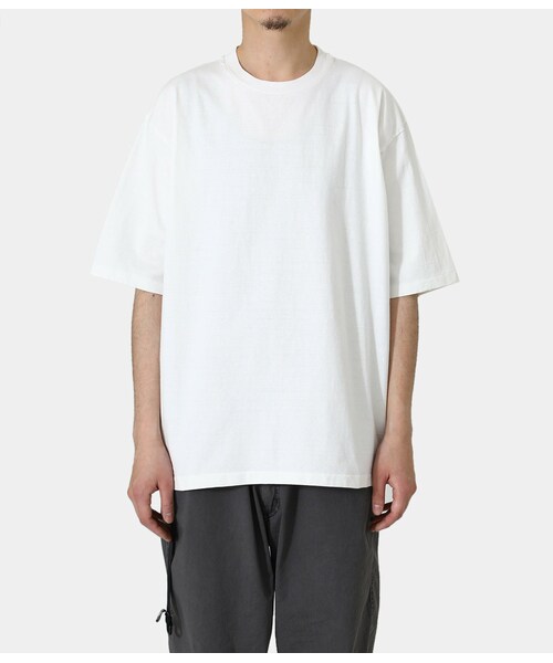 REMI RELIEF NAVY LABEL（レミレリーフネイビーレーベル）の「16天竺TEE (無地)（Tシャツ/カットソー・メンズ・その他/ホワイト/グリーン/グレー・M/L/XL）」の6枚目の写真