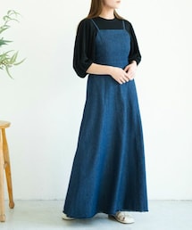 Crisp | デニムフレアキャミワンピース[c2R3050](ワンピース)