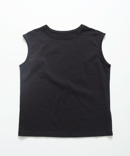 Crisp（クリスプ）の「フレンチスリーブTシャツ[c1wg3050]（Tシャツ/カットソー・レディース・ブラック/ホワイト・FREE）」の4枚目の写真