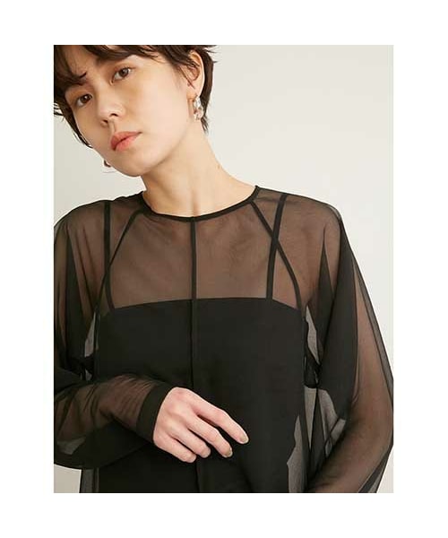 itimi 購入　シースルートップス 古着屋itimi購入 シースルートップス - メルカリ