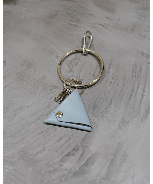 YohKi（ヨウキ）の「"Nisekawa" coin case & key ring（コインケース・レディース・ブラック/ライトブルー・FREE）」の4枚目の写真