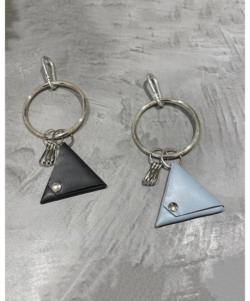 YohKi（ヨウキ）の「"Nisekawa" coin case & key ring（コインケース・レディース・ブラック/ライトブルー・FREE）」の6枚目の写真