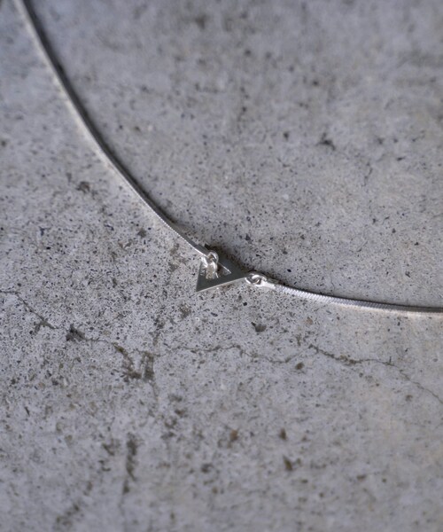 YohKi（ヨウキ）の「Snake chain necklace（ネックレス・レディース・シルバー・FREE）」の2枚目の写真