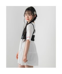 ZIDDY | ティアード ワンピース + ビスチェ セット (130~160cm)(ワンピース)