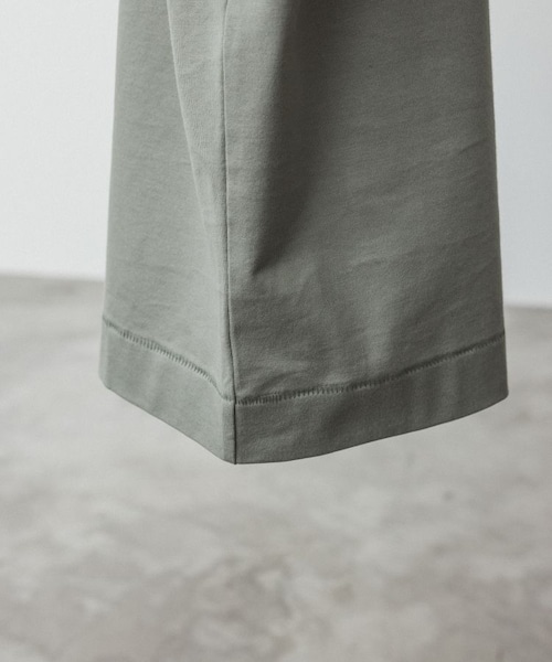 LIDNM（リドム）の「NICOLAS DE STAEL EMBROIDERY TEE（Tシャツ/カットソー・メンズ・グレー/グリーン・M/L）」の11枚目の写真