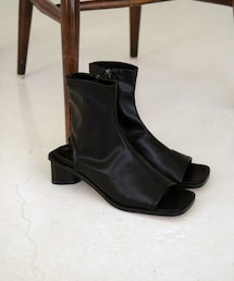 Marient | Square Open Toe Booty(ブーツ)
