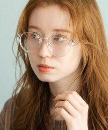 Crisp | クリアレンズボストングラス[c3sd3022b](メガネ)