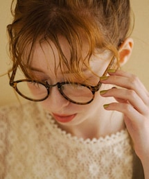 Crisp | クリアレンズボストングラス[c3sd3022b](メガネ)