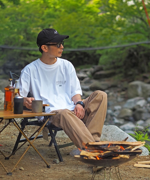 Leyline（レイライン）の「Feeld tee（Tシャツ/カットソー・レディース・ホワイト/グリーン・M/L/XL）」の4枚目の写真