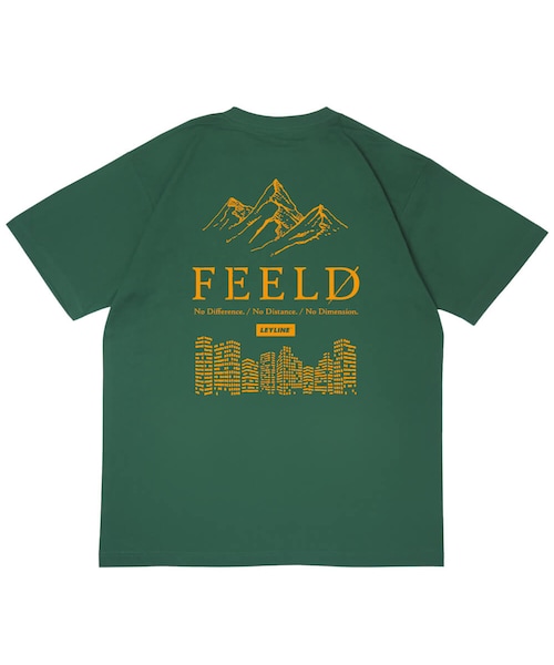 Leyline（レイライン）の「Feeld tee（Tシャツ/カットソー・レディース・ホワイト/グリーン・M/L/XL）」の2枚目の写真