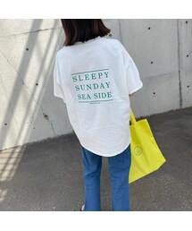 copine | バックプリントビッグTシャツ(3color)(Tシャツ/カットソー)