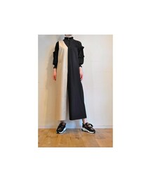 -- | ダブルカラーオールインワン(サロペット/オーバーオール)