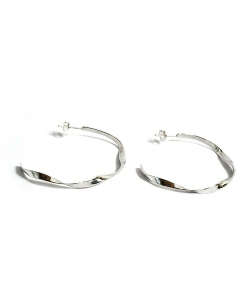 Ops.(オプス)の「Snoet Hoop Peirce RINDI -リンディ-(ピアス(両耳用)・レディース・シルバー/イエローゴールド・ONE SIZE)」の1枚目の写真