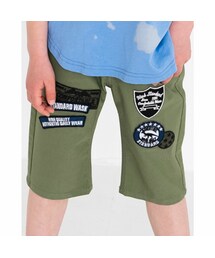 WASK | 6分丈 ワッペン付き ストレッチ ツイル パンツ（100～160cm）(その他パンツ)