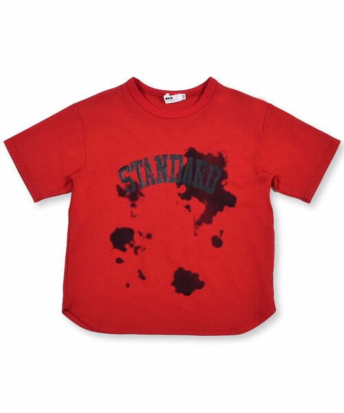 WASK（ワスク）の「【 接触冷感 】 カレッジロゴ ビッグ シルエット Tシャツ（100～160cm）（Tシャツ/カットソー・キッズ・ブルー/レッド・110）」の2枚目の写真