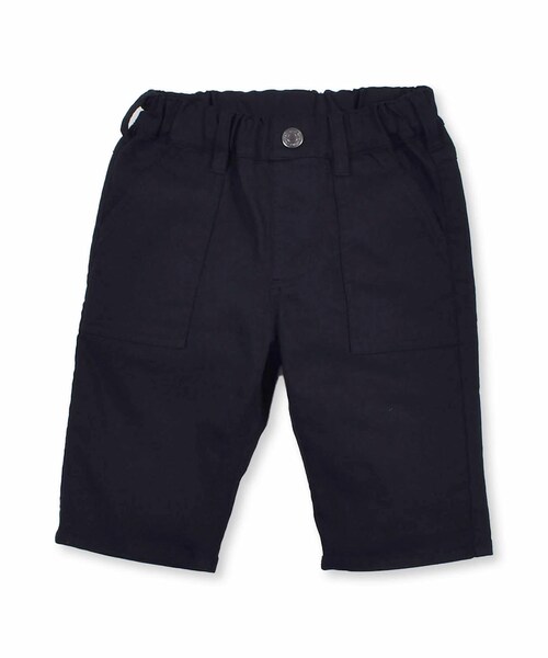 WASK（ワスク）の「6分丈 ツイル カラー ストレッチ パンツ (100~160cm)（その他パンツ・キッズ・ブラウン/イエロー/ブラック・110）」の2枚目の写真