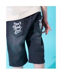 WASK | ストレッチ デニム 6分丈 パンツ (100~160cm)(デニムパンツ)
