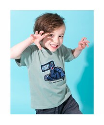 WASK | 【 GODZILLA 】 ゴジラ VS WASK ワッペン 天竺 Tシャツ（S～LL）(Tシャツ/カットソー)