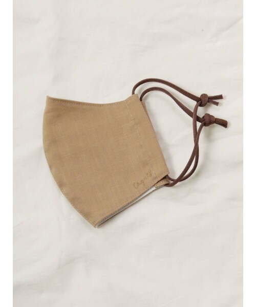 Ungrid（アングリッド）の「Ungridコットンリネンマスク（マスク・レディース・アイボリー/ベージュ/ダークブラウン・F）」の16枚目の写真