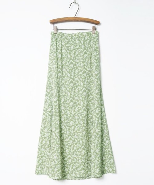 Crisp（クリスプ）の「フラワーマーメイドスカート[c2R3006]（スカート・レディース・ブラック/ブルー/グリーン・FREE）」の5枚目の写真